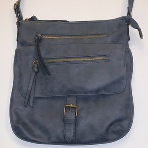 Blue Crossbody bag